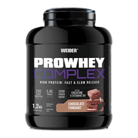 ProWhey Complex envase de 1,2kg en la sección de proteína secuencial de la marca Weider