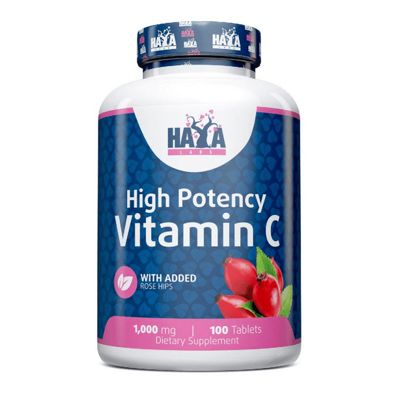 Vitamina C con Rosa Canina di Alto Grado 1000mg di Haya Labs - Haya Labs 0