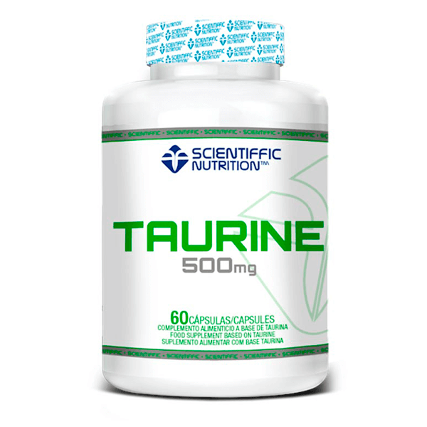 Taurina 500mg de 60 cápsulas de Scientiffic Nutrition