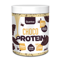 Crema Choco Protein de 250g de la categoría cremas de chocolate bajas en calorias hecho por Quamtrax