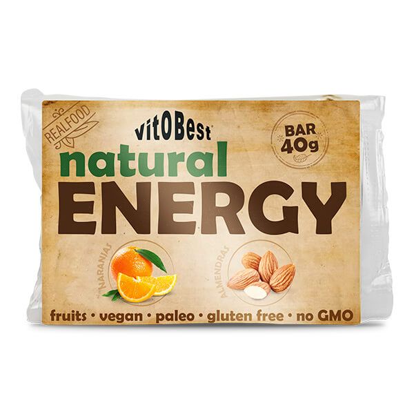 Barrita Natural Energy de 40g hecho por VitoBest - Barritas de Carbohidratos