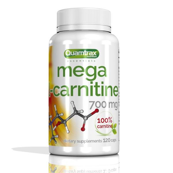 Mega L-Carnitina 700mg di Quamtrax - Quamtrax 0