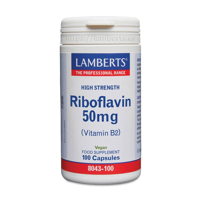 Riboflavina 50mg di Lamberts - Lamberts 0
