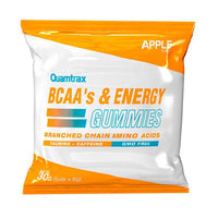 BCAA´s & Energy Gummies presentación de 30g de la marca Quamtrax de la sección energéticos