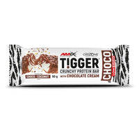 Barrita Tigger Crunchy Protein Bar presentación de 60g de Amix Nutrition suplemento de la sección barritas de proteinas
