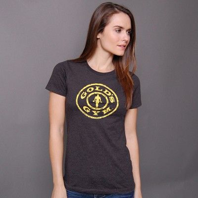 Maglietta Donna Stronger With Every Rep di Gold S Gym del marchio Gold's Gym nella collezione Saldi