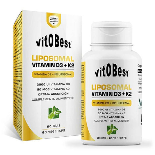 Vitamina D3 + K2 Liposomiale di Vitobest del marchio VitOBest nella collezione Vitamina D