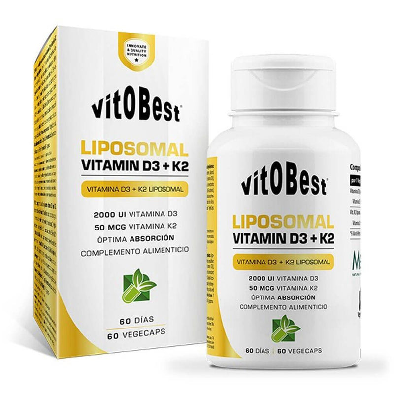 Vitamina D3 + K2 Liposomiale di Vitobest - VitOBest 0