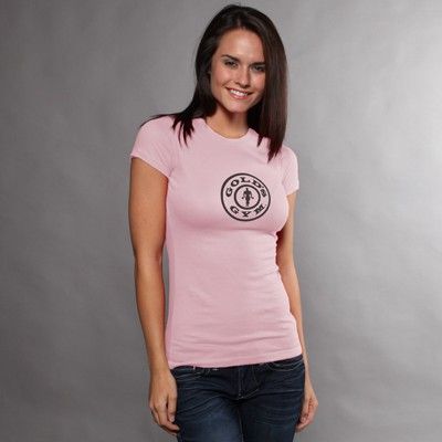 Maglietta Donna Logo Semplice di Gold S Gym del marchio Gold's Gym nella collezione Saldi