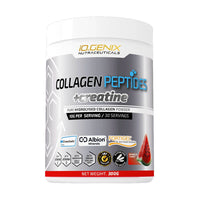 Collagen Peptides + Creatine en 300g hecho por IO.Genix - colágeno