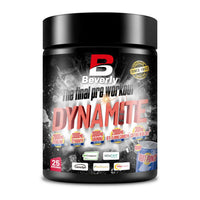 Dynamite Pre-Workout bote de 375g del fabricante Beverly Nutrition complemento alimenticio de pre entreno