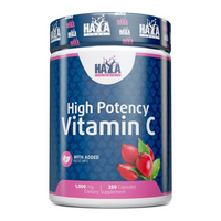 Vitamina C con Rose Hips de Alto Grado 1000mg presentación de 250 cápsulas de Haya Labs