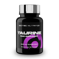 Taurina en 90 cápsulas de la marca Scitec Nutrition