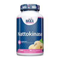 Nattokinase 2000FU presentación de 90 cápsulas vegetales suplemento de sistema circulatorio de la marca Haya Labs