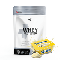Whey Protein80 envase de 500g hecho por Masmusculo Supplements de la sección proteina de suero whey