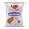 Extrafinas Tortitas de Arroz Integral de Quinoa y Chía Sin Gluten Bio envase de 60g suplemento de tortitas de cereales de la mar
