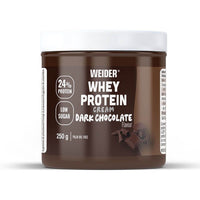 Whey Protein Cream presentación de 250g complemento alimenticio de cremas de chocolate bajas en calorias del fabricante Weider