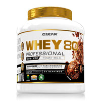 Whey 80 Profesional presentación de 1kg de la categoría proteina de suero whey por IO.Genix