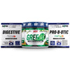 Pack DIGePro bote de digezyme 60 caps + greens 150g + megaflora 60 caps de la marca BIG - Prebioticos