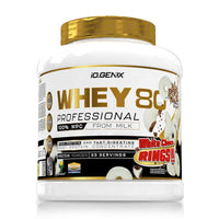 Whey 80 Profesional en 1kg por IO.Genix suplemento de proteina de suero whey