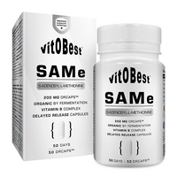 SAMe 200mg de 50 drcaps del fabricante VitoBest (Anti-Estrés)