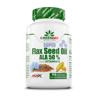 Olio di semi di lino Super Flax Seed Oil Ala 50% di Amix Nutrition