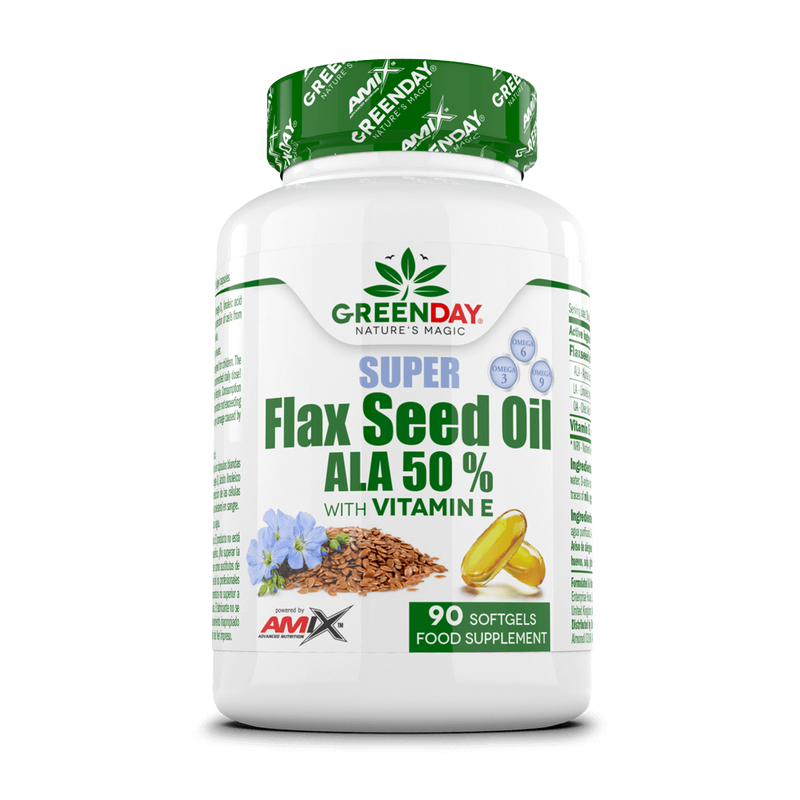 Super Flax Seed Oil Ala 50% de Amix Nutrition - Amix Nutrition 0