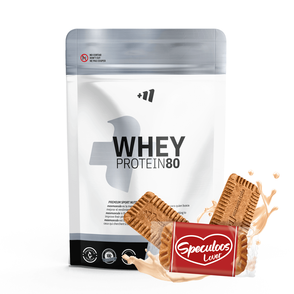 Whey Protein80 envase de 500g suplemento de proteina de suero whey hecho por Masmusculo Supplements