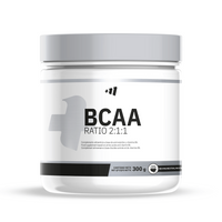 BCAA 2:1:1 presentación de 300g hecho por MM Supplements de la categoría bcaa ramificados