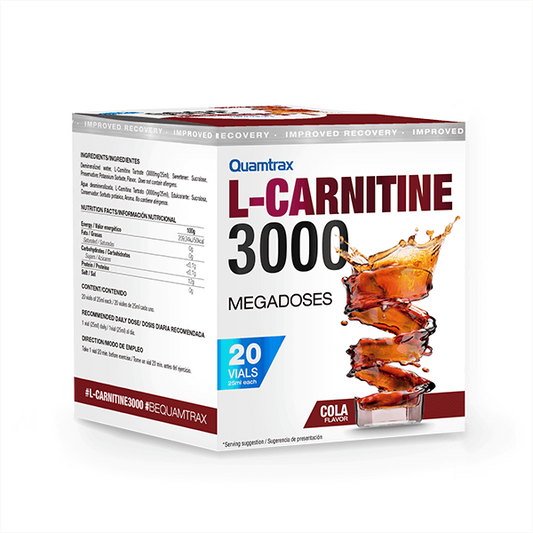 L-Carnitina 3000 in fiale di Quamtrax del marchio Quamtrax nella collezione Quamtrax