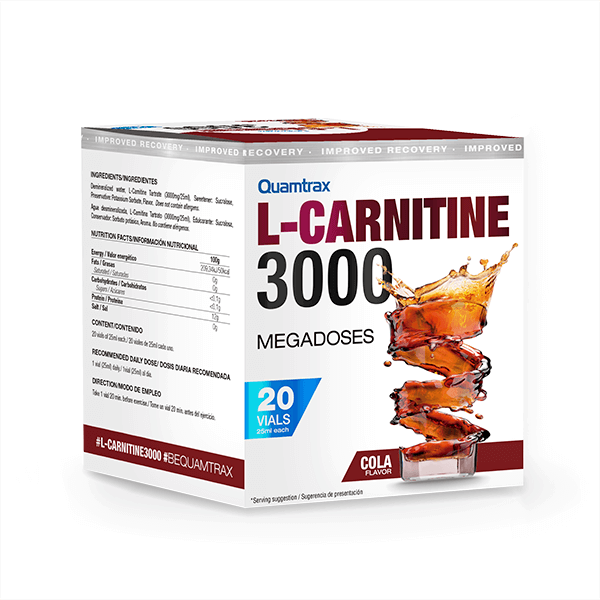 L-Carnitina 3000 in fiale di Quamtrax - Quamtrax 0