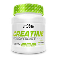 Creatina en Polvo Creapure envase de 500g de la marca VitoBest (Creatina Monohidrato)