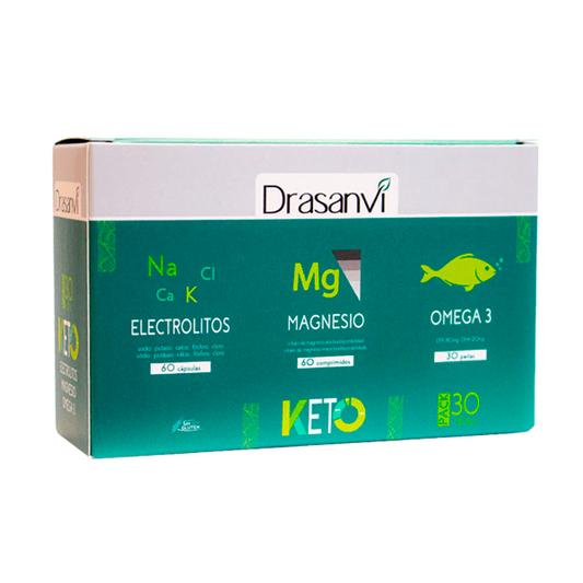 Pack Elettroliti+Magnesio+Omega3 di Drasanvi del marchio Drasanvi nella collezione Idratazione