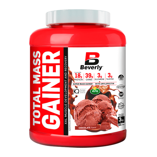 Total Mass Gainer di Beverly Nutrition del marchio Beverly Nutrition nella collezione Incrementatori di peso con proteine