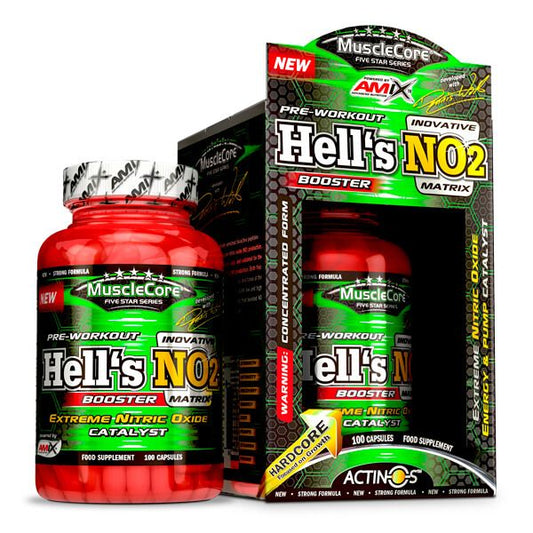 Hell's NO2 di Amix Muscle Core del marchio Amix MuscleCore nella collezione Pre-allenamento