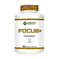 Focus+ bote de 60 cápsulas por Scientiffic Nutrition suplemento de pre entreno sin estimulantes