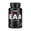 Premium EAA + Glutamina envase de 180 cápsulas suplemento de esenciales e hidrolizados hecho por Weider