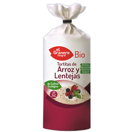 Frittelle di riso e lenticchie bio di El Granero Integral del marchio El Granero Integral nella collezione Il Granero Integrale