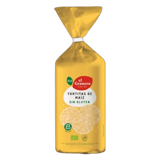 Frittelle di mais senza glutine bio di El Granero Integral del marchio El Granero Integral nella collezione Il Granero Integrale