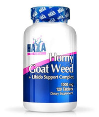Horny Goat Weed 1000mg de 120 tabletas del fabricante Haya Labs (Mejora General)