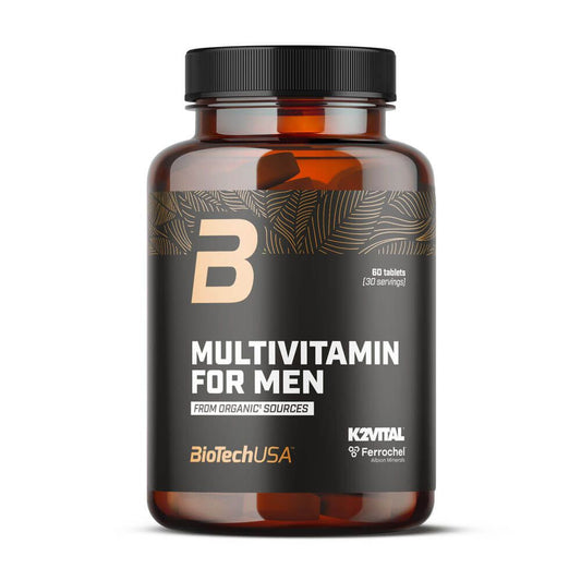 Multivitamine per Uomini (Biologico) di Biotech USA del marchio Biotech USA nella collezione Vitamine e Minerali