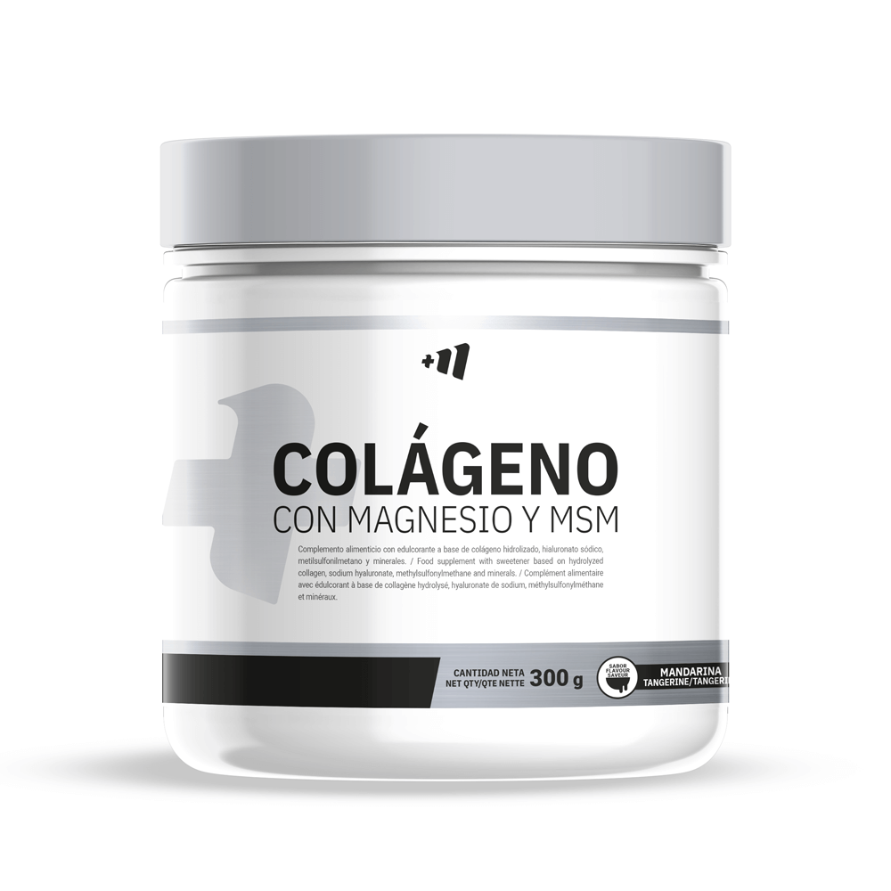 Colágeno con Magnesio y MSM envase de 300g por Masmusculo Supplements