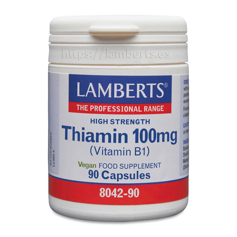 Tiamina (Vitamina B1) di Lamberts - Lamberts 0