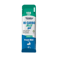 Gel Hi Carbo Jelly Gel con caffeina 1:0,8 Serie di Victory Endurance