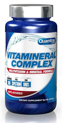 Complejo de Vitaminas y Minerales envase de 60 cápsulas del fabricante Quamtrax (Complejos Multivitaminicos)