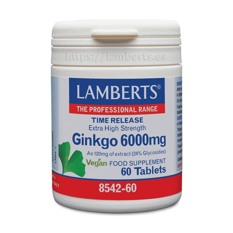 Ginkgo Biloba 6000mg di Lamberts - Lamberts 0