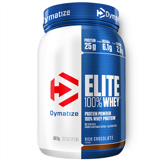 Elite Whey di Dymatize del marchio Dymatize nella collezione Proteine senza glutine
