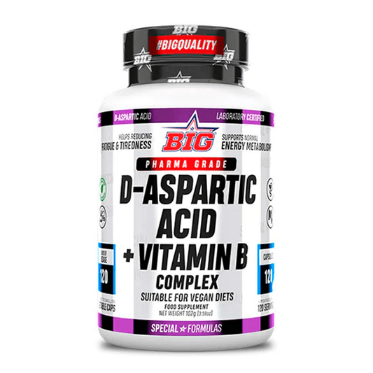 Acido Aspartico + Complesso B di Big del marchio BIG nella collezione Complessi Testosterone