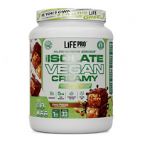100% Isolate Vegan Creamy envase de 1kg suplemento de la sección proteína vegetal y veganos por LifePRO