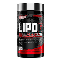 Lipo 6 Black Ultra Concentrado presentación de 60 cápsulas suplemento de la sección termogénicos hecho por Nutrex